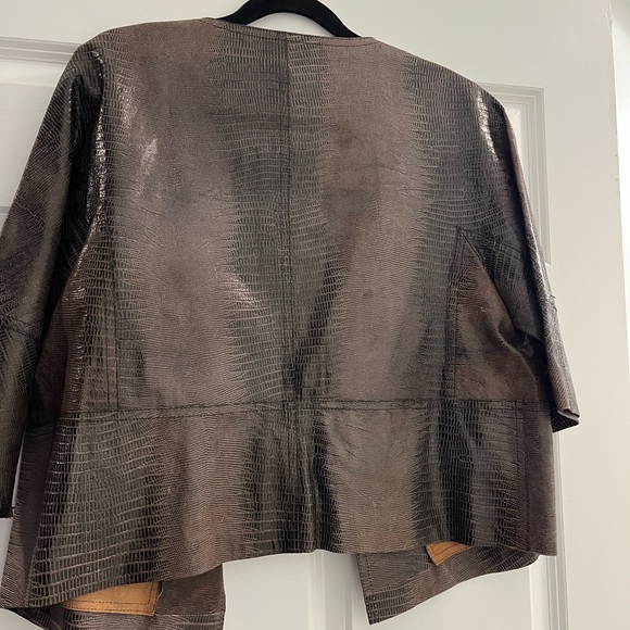 Lafayette 148 leather jacket - Picture 8 of 8